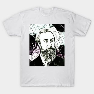 Robert Bulwer Lytton Black and White Portrait | Robert Bulwer Lytton Artwork 5 T-Shirt